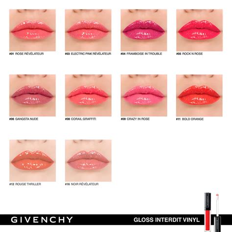 GIVENCHY Блеск для губ Gloss Interdit Vinyl.